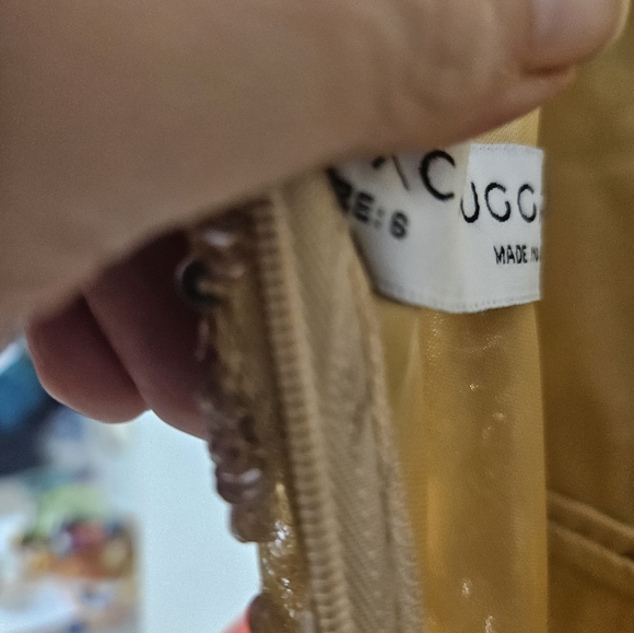 MAC DUGGAL SLEEVELESS V-NECK BEADED COLUMN NUDE GOWN SZ 6 NWT - Picture 13 of 14